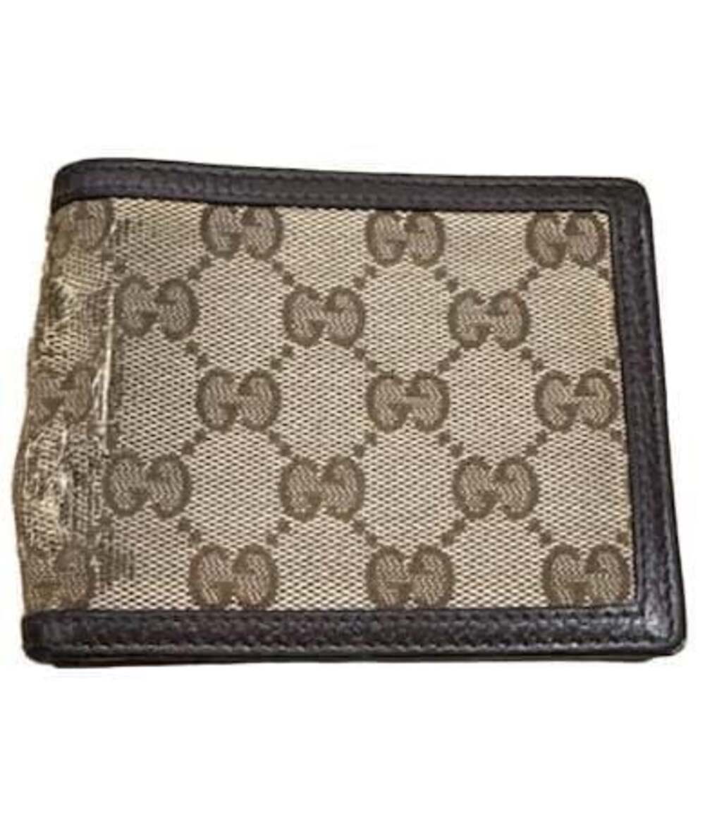 Gucci Vintage GG Canvas Bifold Wallet - Brown (As-Is / Project Piece)